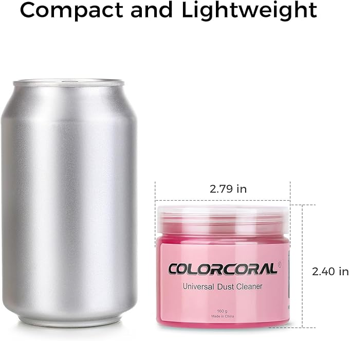 COLORCORAL Cleaning Gel for Car Universal Gel Cleaner Auto Detailing Car Vent - Image 3
