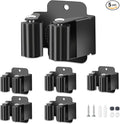 5 PCS Broom Holder Wall Mount, Upgraded Heavy Duty Mop and Broom Holder Wall by Unknown