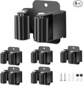 8 PCS Broom Holder Wall Mount, Upgraded Heavy Duty Mop and Broom Holder Wall by Unknown