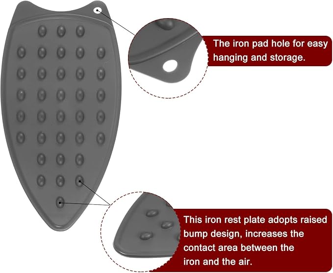 HARFINGTON 2pcs Silicone Iron Rest Pad - Image 4