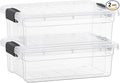 Superio Clear Storage Boxes by Superio