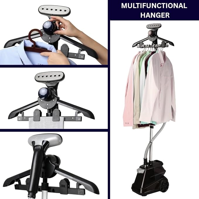 SALAV Heavy Duty Commercial Full-Size Garment Steamer - Image 3