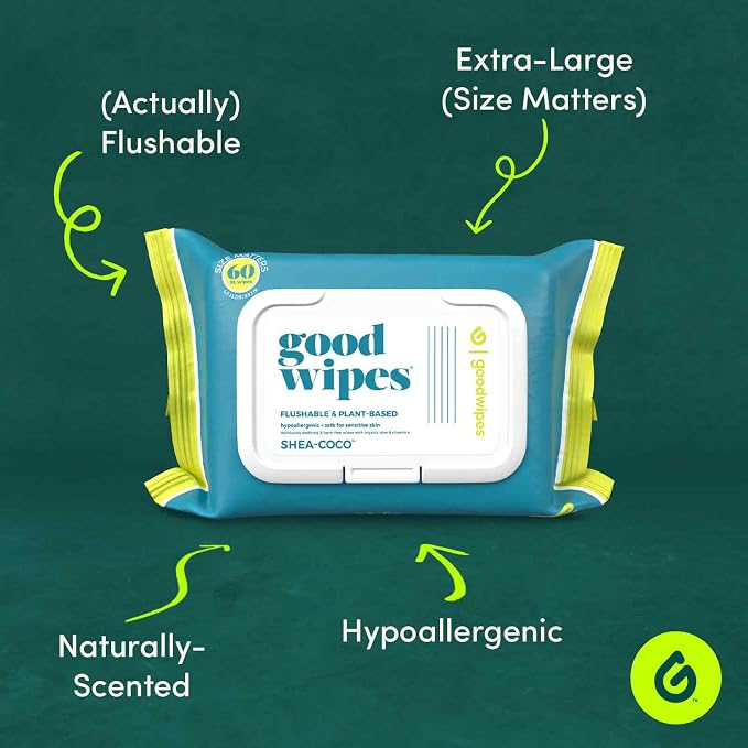 goodwipes Flushable Butt Wipes - Image 2