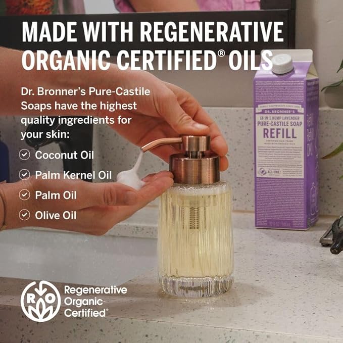 Dr. Bronner's Pure-Castile Liquid Magic Soap Refill - Image 3