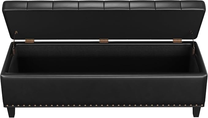 Storage Ottoman Bench, 51-Inch Large Storage Bench - Image 8