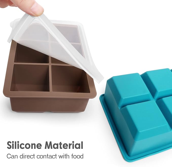 Silicone Ice Cube Trays 3 Pack - Image 3