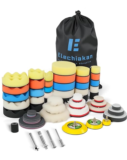 78PCS Drill Polishing Buffing Pads Kit by Elechiakan