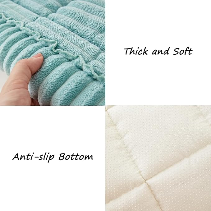 Couch Cover for Dogs Washable, Fuzzy Pet Couch Covers for 3 Cushion Sofa Pet - Image 5