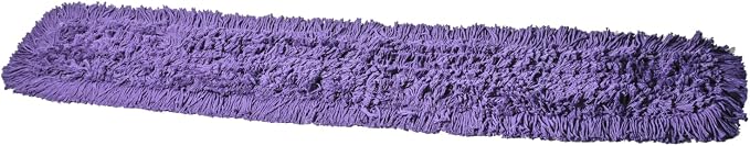 Commercial Dust Mop Replacement Head – 48 x 5 in. Cotton Nylon Reusable Mop by TidyTools