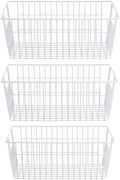 SANNO Freezer Baskets Wire Storage Baskets Closet Storage Baskets Bins by SANNO