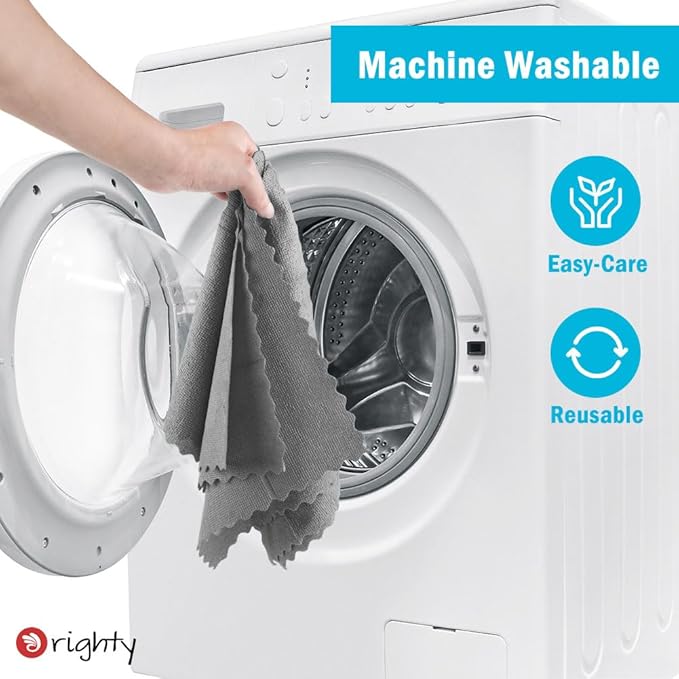 Orighty Cleaning Cloths 12x12 inch, Highly Absorbent Microfiber Cleaning - Image 7