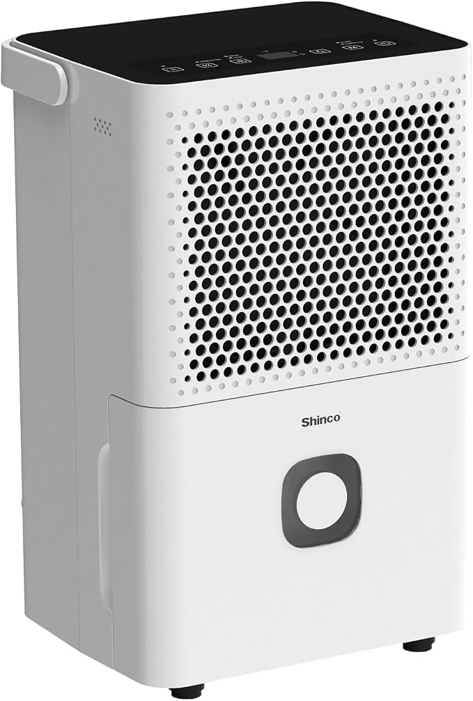 Shinco 30 Pints Dehumidifier for Home and Basements, 1500 Sq.Ft Dehumidifiers by ShincoAirConditionerDehumidifier