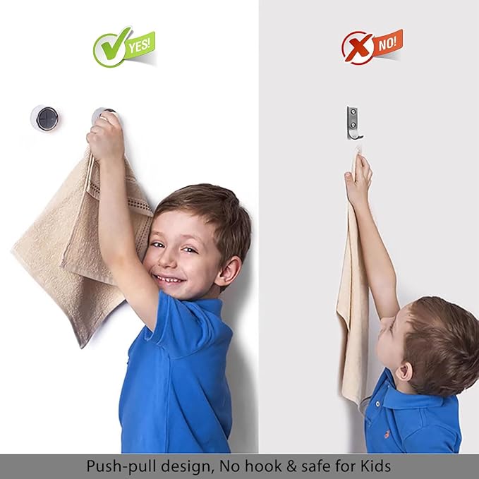 iBetterLife Adhesive Kitchen Towel Hooks - Image 7