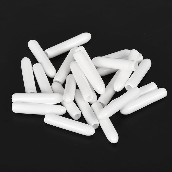 uxcell 20pcs Rubber End Caps 2mm ID Vinyl Round End Cap Cover Screw Thread - Image 4