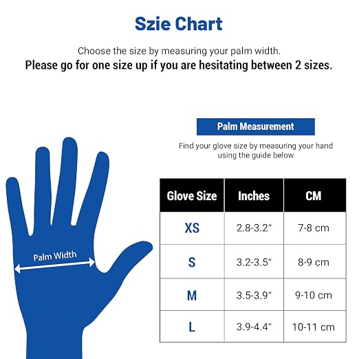 JMU Nitrile Gloves Small Case of 1200, 3.5Mil Nitrile Exam Gloves, Latex Free - Image 7