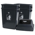 18 Gallon Plastic Trash Can by Tyminin
