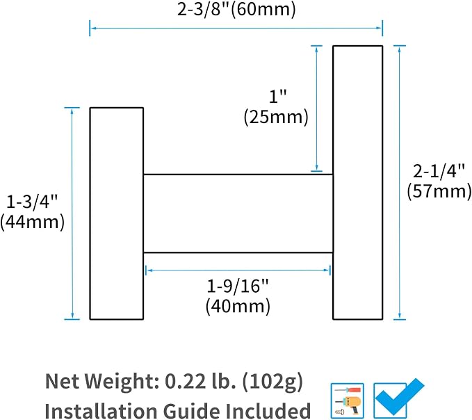 Angle Simple Towel Hook for Bathroom, SUS 304 Stainless Steel Robe Coat Hook - Image 9