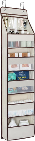 Univivi 6-Shelf Over Door Hanging Organizer Fabric Baby Door Storage by Univivi