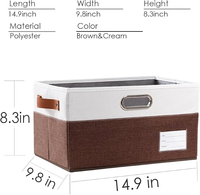 PRANDOM Foldable Storage Bins - Image 4
