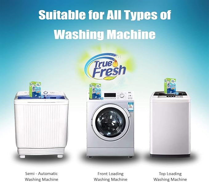 True Fresh Washing Machine Cleaner Tablets – 25-Pack Deep Cleaning - Image 7