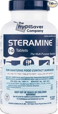 1 Bottle Steramine Sanitizer Tablets by THEFRYOILSAVERCOMPANY