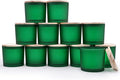 12 OZ Thick Candle Jars for Making Candles 12 Pcs, Empty Jars by Showin