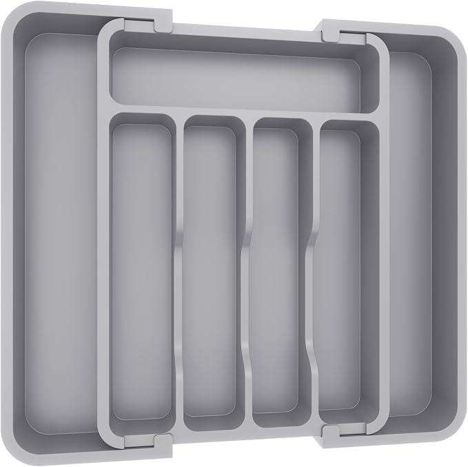 Lifewit Silverware Drawer Organizer, Expandable BPA Free Utensil Tray by Lifewit