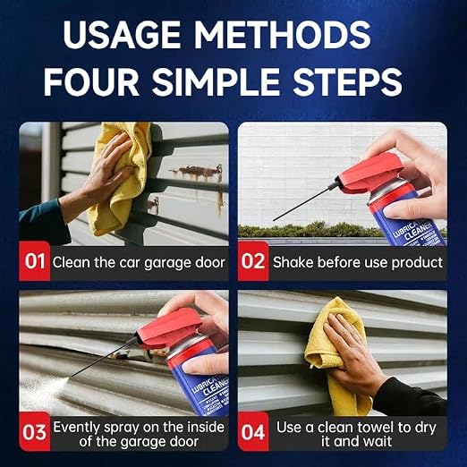 Glodway Specialist Silicone Lubricant Spary, Garage Door Lubricant Oil - Image 5