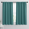 RYB HOME Bedroom Window Curtains, Heat Cold Insulated Drapes by RYBHOME