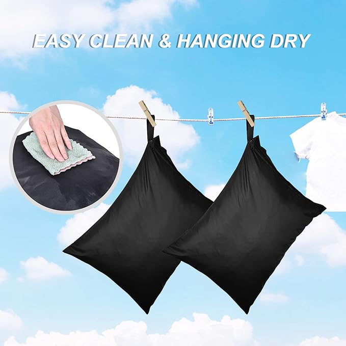 OTraki 2 Pack Laundry Bags 16x20 inch Wet Dry Bag - Image 5