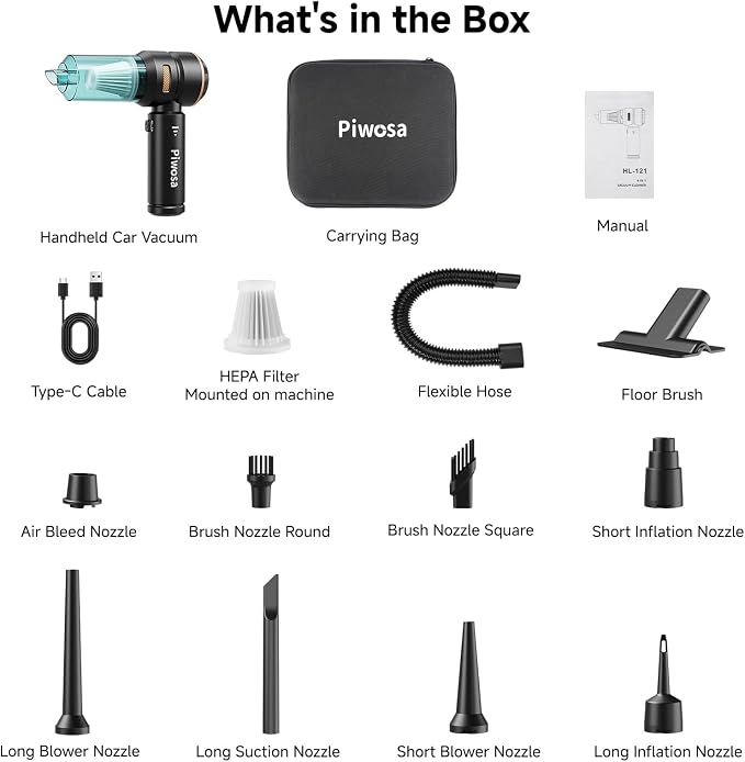 Handheld Vacuum Cordless, Car Vacuum Cleaner - Image 9