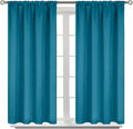 BGment Peacockblue Blackout Curtains 45 Inches Long by BGment