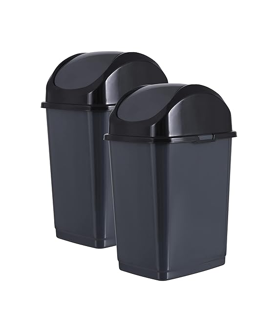Superio Small 2.5 Gallon Plastic Trash Can by Superio