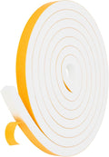 Weather Stripping Door Seal Strip, Strong Adhesive, Lightproof, Soundproof by Amzjjle