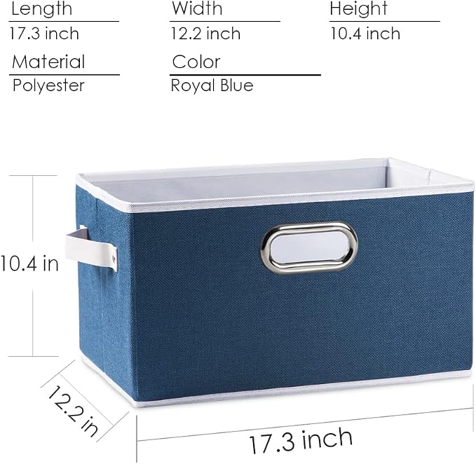 PRANDOM Larger Collapsible Storage Bins - Image 5