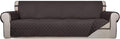 PureFit Reversible Quilted Sofa Cover, Water Resistant Slipcover Furniture by PureFit
