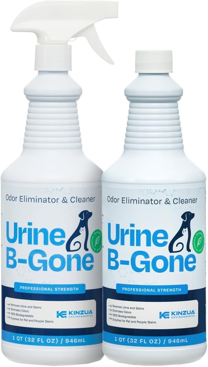 KINZUA ENVIRONMENTAL Urine B-Gone, Professional Enzyme Odor Eliminator & Pet by KinzuaEnvironmental