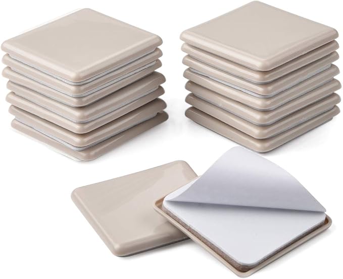 Ezprotekt 16 Pcs Self-Stick Furniture Movers Sliders by VisittheEzprotekt