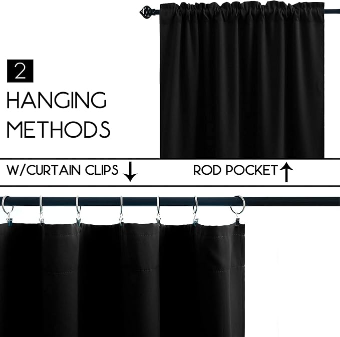 Pickluc 24 Inch Long Tier Curtains - Image 3
