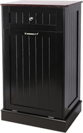Betterhood Tilt Out Trash Cabinet 10 Gallon Wooden Free Standing Laundry Sorter by Betterhood