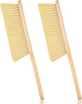 2 Pieces Woooden Dust Brush Hand Broom Bench Brush by Dazzhues