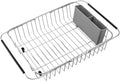 SANNO Expandable Dish Drying Rack, Dish Drainer, Dish Plate Holder Basket in by SANNO