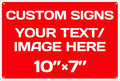 Personalized Aluminum Metal Signs by Repaly