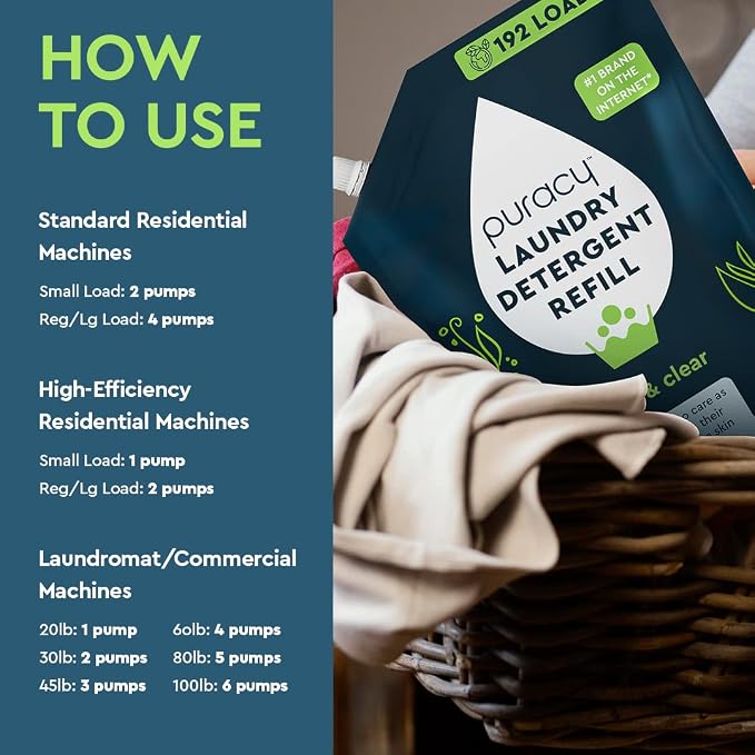 Puracy Laundry Detergent Refill - Image 3