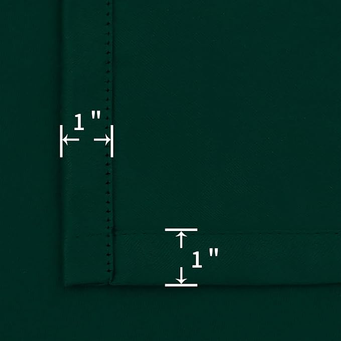 BGment Emerald Green Blackout Curtains 45 Inch Length - Image 6