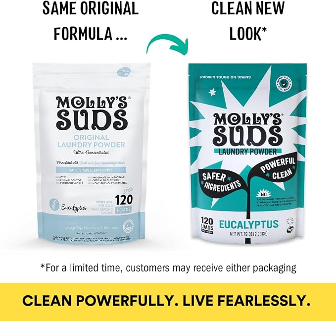 Molly's Suds Original Laundry Detergent Powder | Clean Laundry Detergent Powder - Image 2