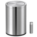 Mbillion Small Trash Can with Swing Lid 4 Gallons/15 Liter, Mini Trash Can with by Mbillion