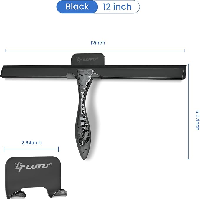 All-Purpose Silicone Shower Squeegee - Image 5