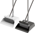JOYMOOP 2 Pack Broom and Dustpan Set, Upright Angle by JOYMOOP