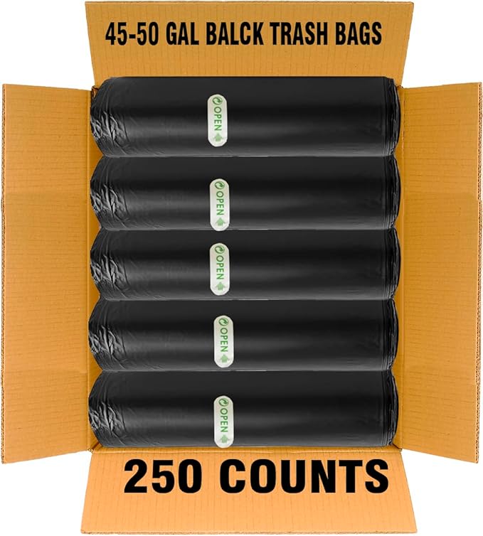 40-45 Gallon Lawn & Leaf Trash Bags, Construction, Industrial - Image 7